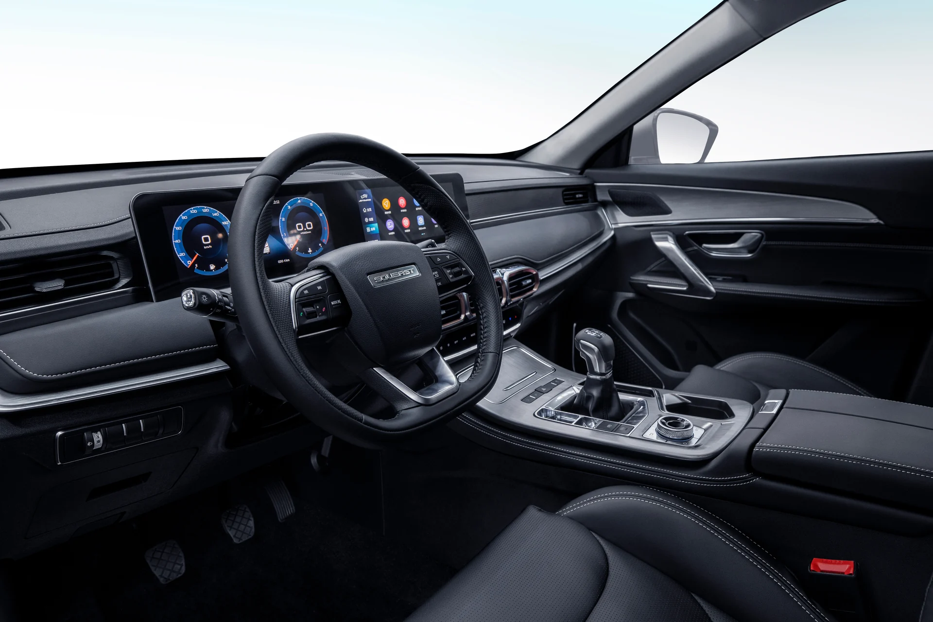 Detalles del interior del SOUEAST S07M Detalles del interior del SOUEAST S07M