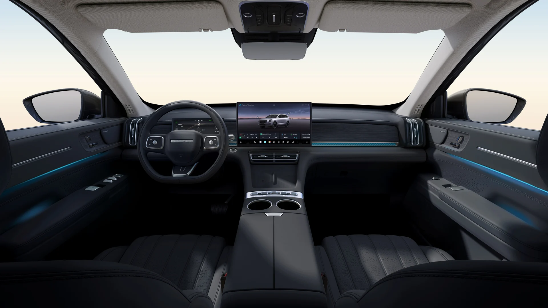 Detalles del interior del SOUEAST S08 PHEV Detalles del interior del SOUEAST S08 PHEV