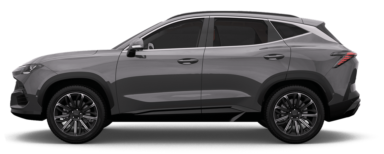 Vista lateral del SOUEAST S06 PHEV