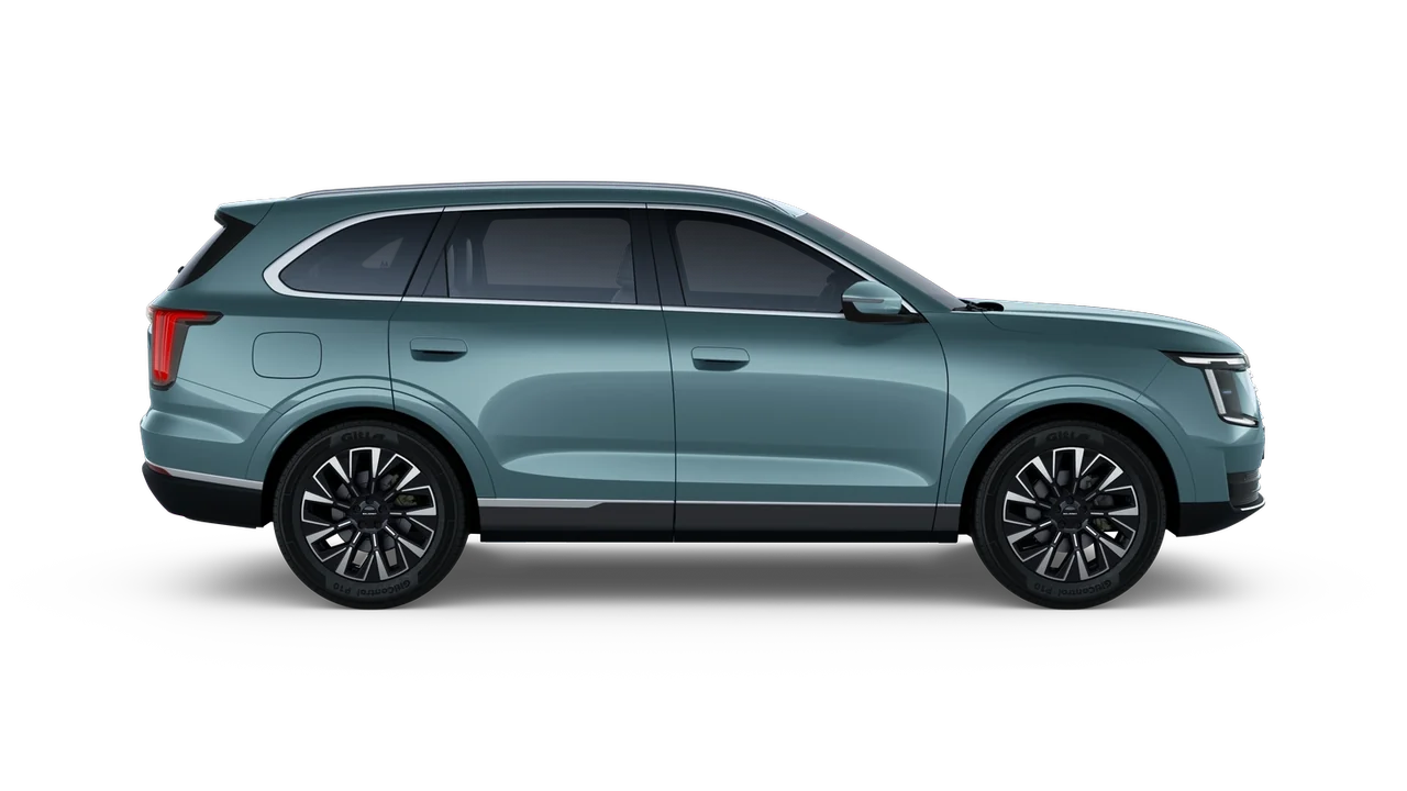 Vista lateral del SOUEAST S08 PHEV Vista lateral del SOUEAST S08 PHEV